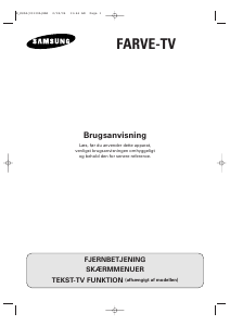 Brugsanvisning Samsung CZ-21M163N TV