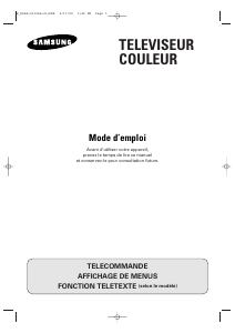 Mode d’emploi Samsung CZ-21M163N Téléviseur