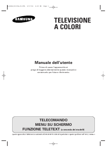 Manuale Samsung CZ-21M163N Televisore