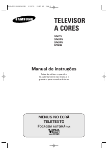 Manual Samsung SP-42W4HL Televisor