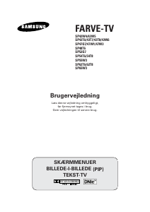 Brugsanvisning Samsung SP-47Q7HN TV