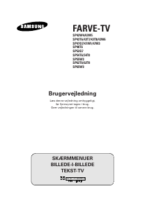 Brugsanvisning Samsung SP-47W3HF1 TV