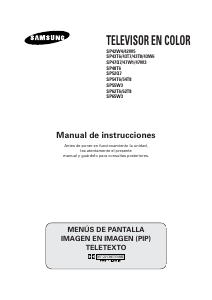 Manual de uso Samsung SP-55W3HF Televisor