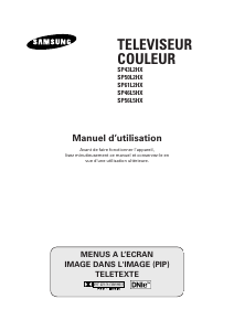 Mode d’emploi Samsung SP-56L5HX Téléviseur