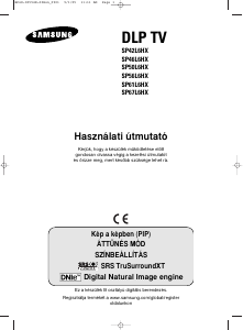 Használati útmutató Samsung SP-67L6HX Televízió