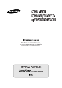 Brugsanvisning Samsung TX-21B4DF TV