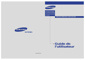 Mode d’emploi Samsung TXN3075WHF Téléviseur