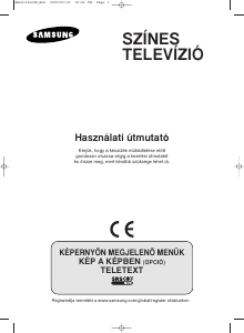 Használati útmutató Samsung WS-28M166V Televízió