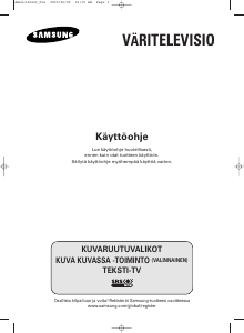Käyttöohje Samsung WS-32M206T Televisio
