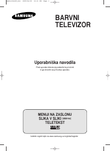 Priročnik Samsung WS-32Z306T Televizor