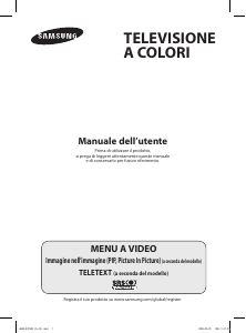 Manuale Samsung WS-32Z409T Televisore