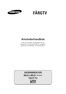 Bruksanvisning Samsung WS-32Z68P TV