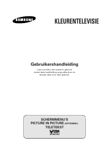 Handleiding Samsung WS-32Z68P Televisie