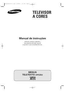 Manual Samsung WS28M164VW Televisor