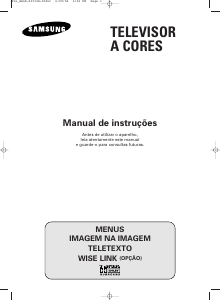 Manual Samsung WS32A2083Y Televisor