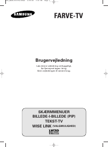 Brugsanvisning Samsung WS32A2083Y TV