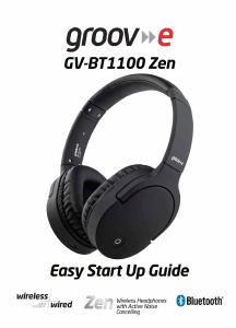 Manual Groov-e GV-BT1100 Headphone