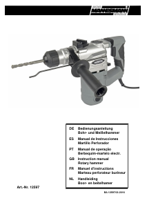 Manual Brüder Mannesmann 12597 Martelo perfurador