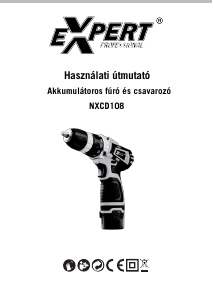 Használati útmutató Expert NXCD108 Fúró-csavarozó