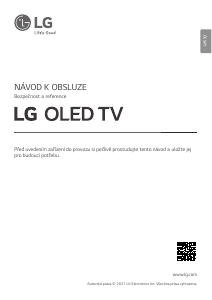 Manuál LG OLED48C19LA OLED televize