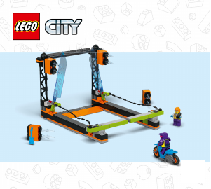 Bruksanvisning Lego set 60340 City Stuntutmaning med knivblad