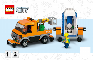 Bedienungsanleitung Lego set 60335 City Bahnhof
