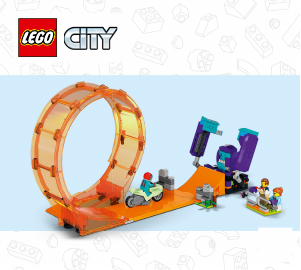 Bedienungsanleitung Lego set 60338 City Schimpansen-Stuntlooping