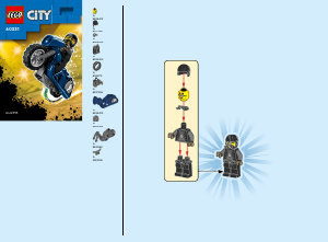 Bedienungsanleitung Lego set 60331 City Cruiser-Stuntbike