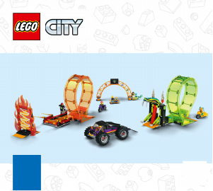 Manual de uso Lego set 60339 City Pista Acrobática con Doble Rizo