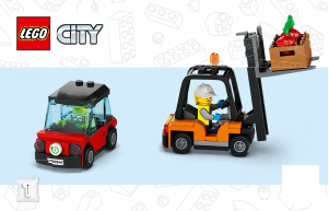 Manuál Lego set 60347 City Obchod s potravinami