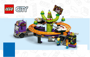 Manuale Lego set 60313 City Il camion della giostra spaziale