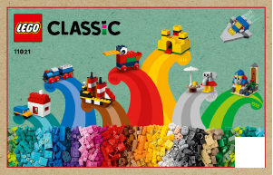 Handleiding Lego set 11021 Classic 90 jaar spelen
