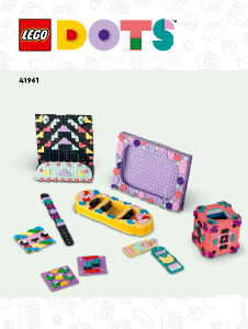 Manual de uso Lego set 41961 DOTS Kit de Herramientas de Diseño - Patrones