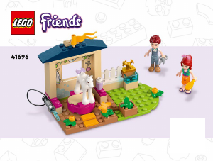 Bedienungsanleitung Lego set 41696 Friends Ponypflege