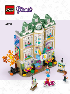 Käyttöohje Lego set 41711 Friends Emman taidekoulu