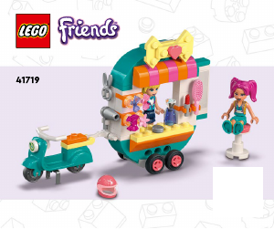 Manual de uso Lego set 41719 Friends Boutique de Moda Móvil