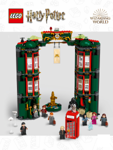 Manual de uso Lego set 76403 Harry Potter Ministerio de Magia