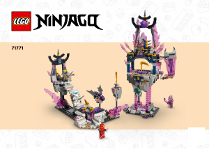 Handleiding Lego set 71771 Ninjago Tempel van de Kristalkoning