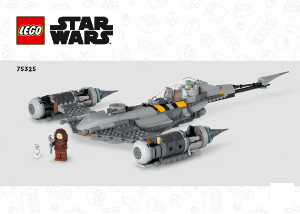 Manual de uso Lego set 75325 Star Wars Caza Estelar N-1 de The Mandalorian