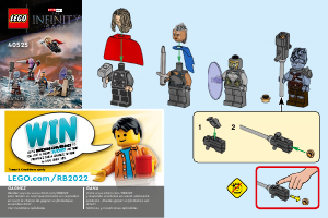 Handleiding Lego set 40525 Super Heroes Endgame gevecht