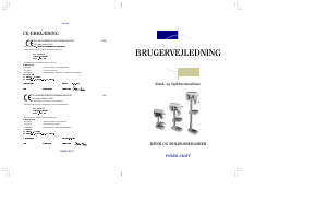 Brugsanvisning Power Craft ZJ4116 Søjleboremaskine