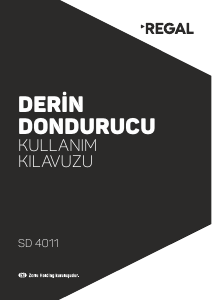 Kullanım kılavuzu Regal SD 4011 Dondurucu