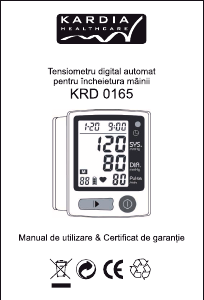 Manual Kardia KRD 0165 Tensiometru