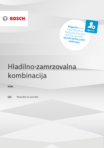Priročnik Bosch KGN39VXCT Hladilnik in zamrzovalnik