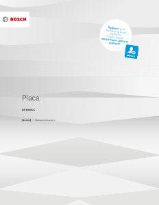 Manual de uso Bosch NIT5060UC Placa