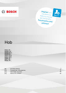 Használati útmutató Bosch PKF631FP2E Főzőlap