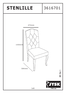 Manual JYSK Stenlille Chair