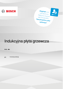 Instrukcja Bosch PUE63KBB5D Płyta do zabudowy