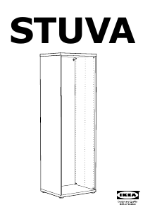 Brugsanvisning IKEA STUVA Garderobeskab