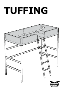 Használati útmutató IKEA TUFFING Galériaágy